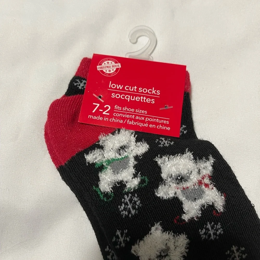 Christmas socks bears